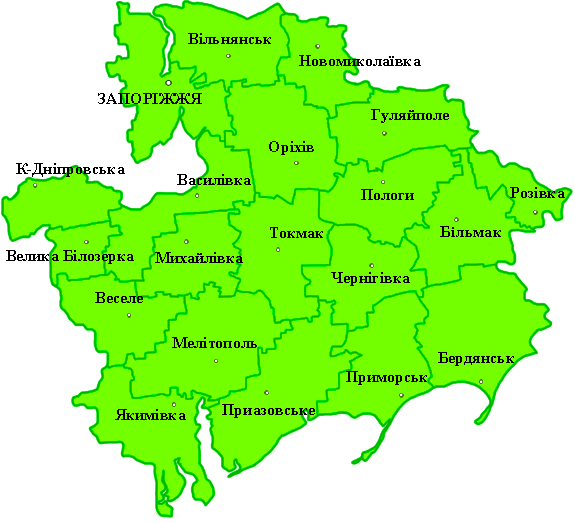 карта районів